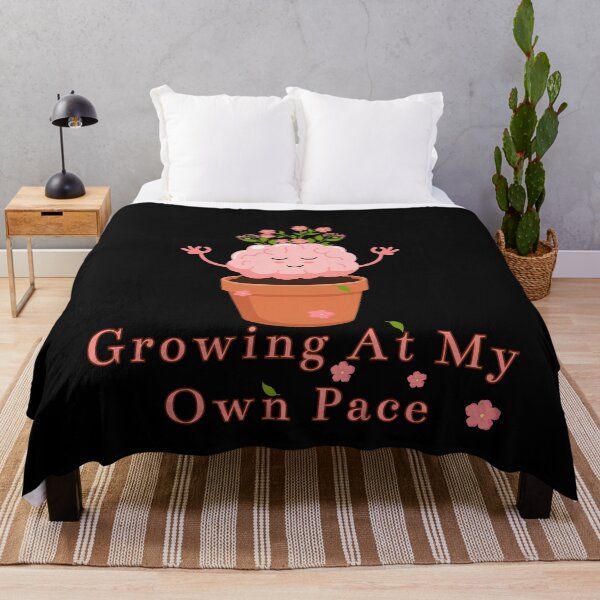 Item preview, Growing At My Own Pace designed and sold by WeaselsStuff.