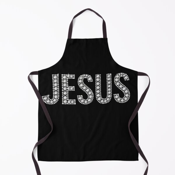 Item preview, Jesus Fake Rhinestone Typography designed and sold by pixiedustpaint.