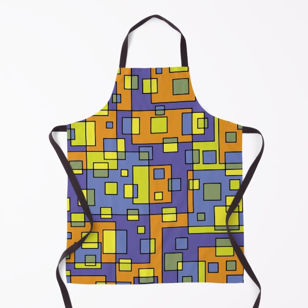 Item preview, Abstract Geometric Squares Pattern | Colorful Mosaic Art Print | Modern Retro Grid Design designed and sold by DigitalChickHub.