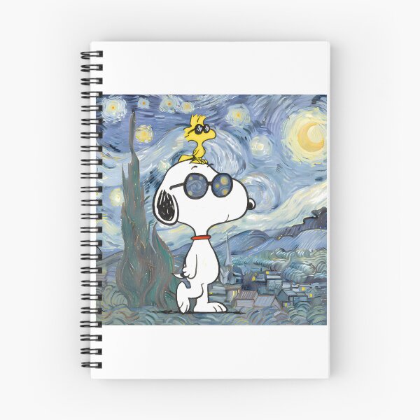 Item preview, Cool Snoopy With Woodstock Starry Night M designed and sold by meomigvelf.