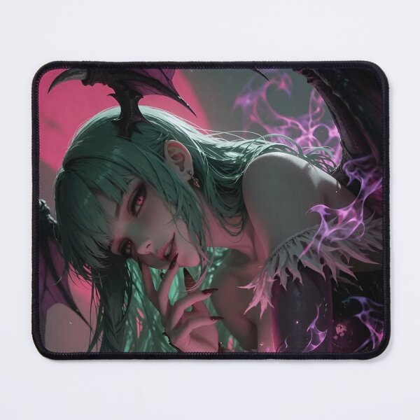 Item preview, Dark Fantasy Demon Queen Purple Flame Vampire Warrior Anime Style designed and sold by Dyan4.