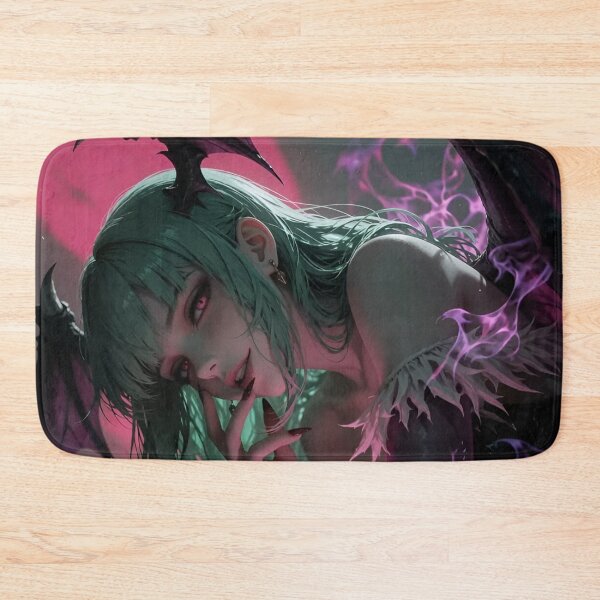 Item preview, Dark Fantasy Demon Queen Purple Flame Vampire Warrior Anime Style designed and sold by Dyan4.