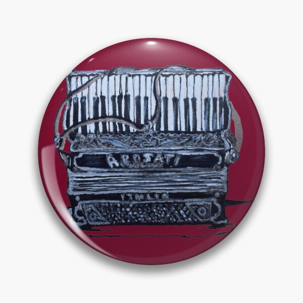 Item preview, Red Accordion designed and sold by BraveSpiritArts.