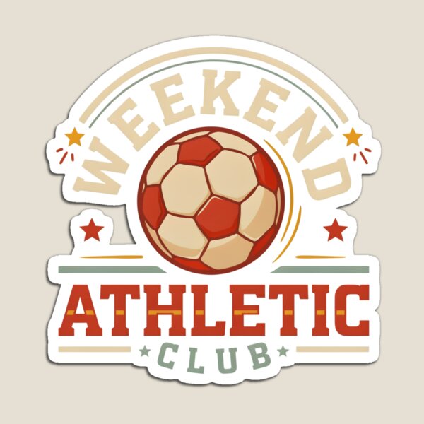Item preview, Weekend Athletic Club T-Shirt, Vintage Sport Style Tee, Retro Athletic Shirt designed and sold by Daily Mood Tees.