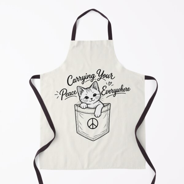 Item preview, Carrying Your Peace Everywhere Pocket Cat designed and sold by Safe Haven Pets.