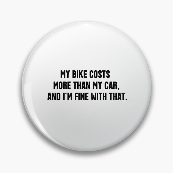 Item preview, MY BIKE | QUOTE T-SHIRT  designed and sold by OVERHEARD IT | BRAND.