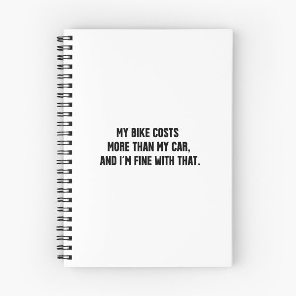 Item preview, MY BIKE | QUOTE T-SHIRT  designed and sold by OVERHEARD IT | BRAND.