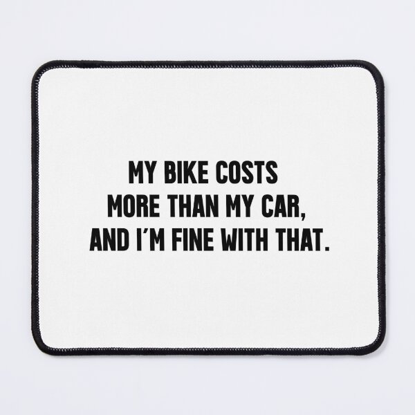 Item preview, MY BIKE | QUOTE T-SHIRT designed and sold by OVERHEARD IT | BRAND.