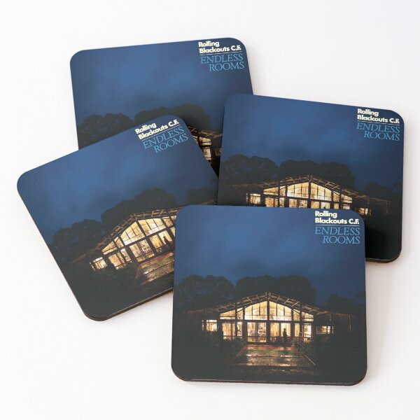 Item preview, Rolling Blackouts Coastal Fever - Endless Rooms designed and sold by That-Indie-Guy.