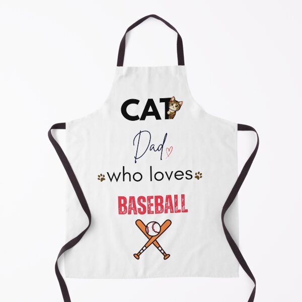 Item preview, Cat Dad Who Loves Baseball designed and sold by PawFitt.