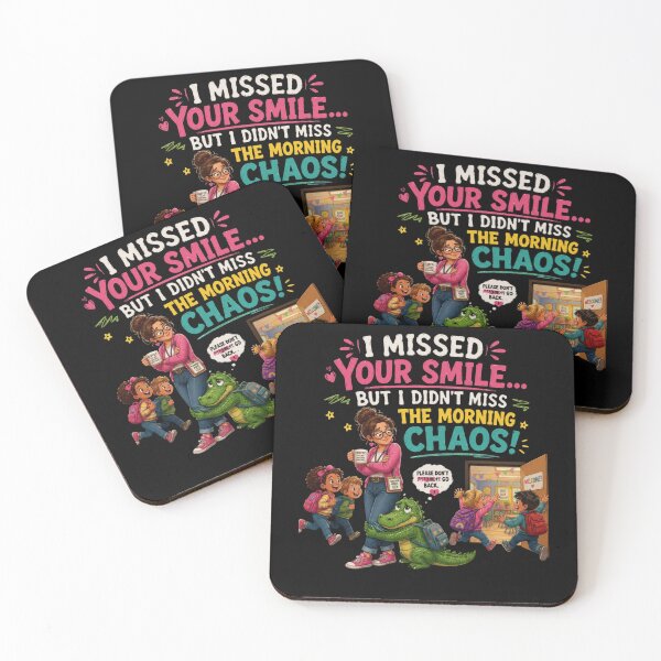 Item preview, Missed Your Smile Crocodile Funny Back To School designed and sold by Crystal-Tree.