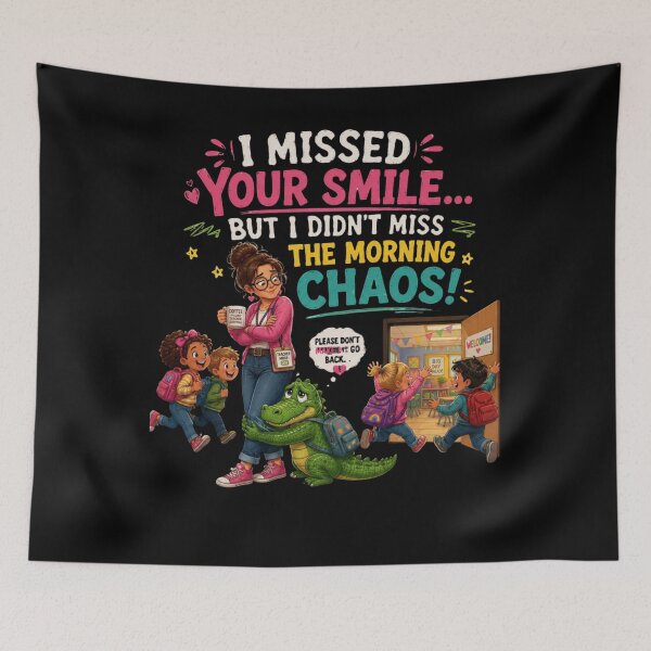 Item preview, Missed Your Smile Crocodile Funny Back To School  designed and sold by Crystal-Tree.