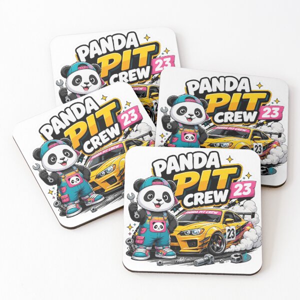 Item preview, Panda Pit Crew Racing Sticker PNG | Cute Motorsport Mascot | Funny Race Car Garage Graphic | Kawaii Streetwear Design designed and sold by Stylestickers55.