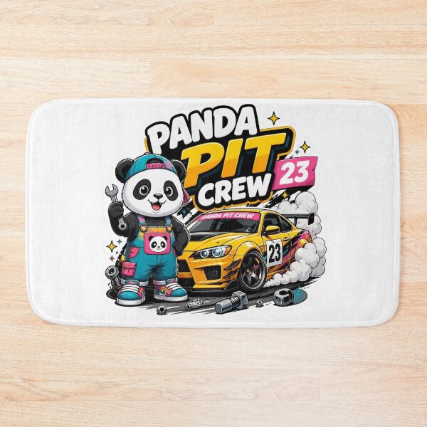Item preview, Panda Pit Crew Racing Sticker PNG | Cute Motorsport Mascot | Funny Race Car Garage Graphic | Kawaii Streetwear Design designed and sold by Stylestickers55.