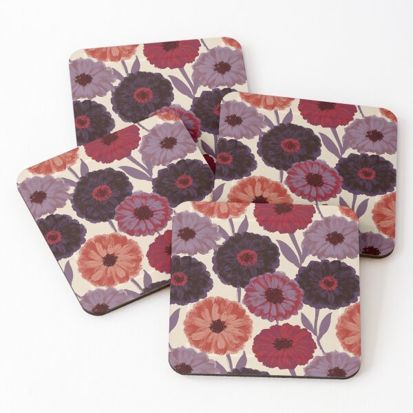 Item preview, Whimsical Zinnia Flower - Tropical Flower Pattern - Gifts For Men designed and sold by RoyalStarsPatts.