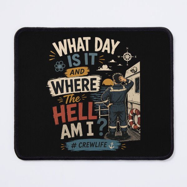Item preview, What Day Is It And Where The Hell Am I designed and sold by Plutshop.