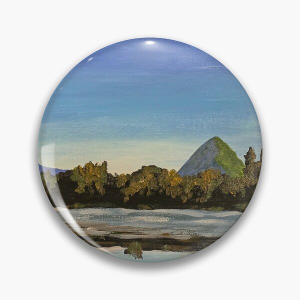 Item preview, Potato Hill and Charleston Lake Arkansas Landscape Painting designed and sold by LacyFlanaganArt.