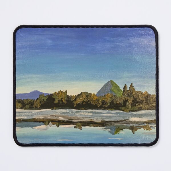 Item preview, Potato Hill and Charleston Lake Arkansas Landscape Painting designed and sold by LacyFlanaganArt.
