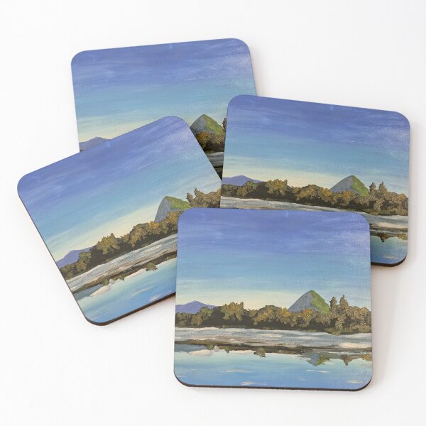 Item preview, Potato Hill and Charleston Lake Arkansas Landscape Painting designed and sold by LacyFlanaganArt.