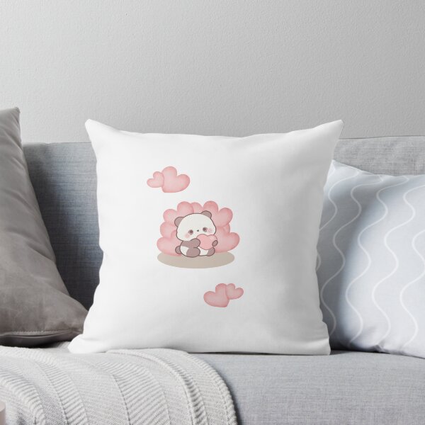 Item preview, Cute panda aesthetic with hearts  designed and sold by SweetBlushBunny.