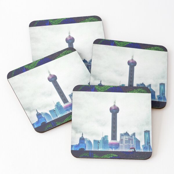 Item preview, Oriental Pearl from The Bund in Hyper-colour designed and sold by Empathetic-Psychopath.