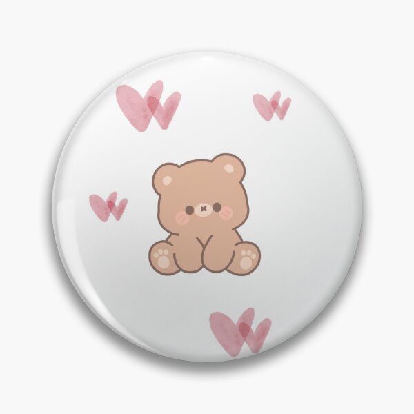 Item preview, A cute bear with hearts designed and sold by SweetBlushBunny.