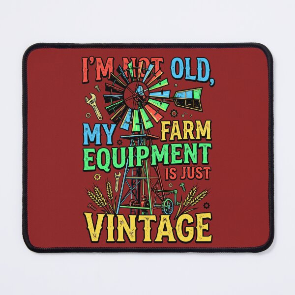 Item preview, Jackson Windmill Farm Machine Vintage T-Shirt – Funny Country Life Design designed and sold by Mahilis.