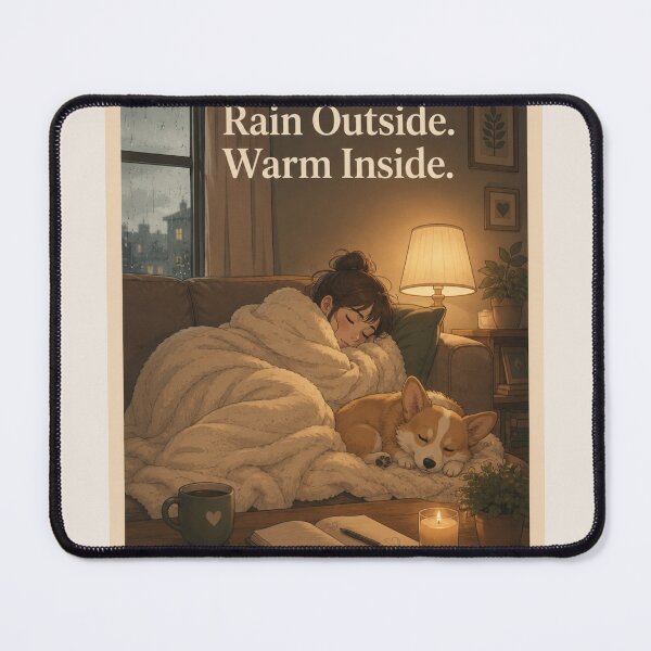 Item preview, Rain Outside Warm Inside Cozy Pet Comfort designed and sold by Safe Haven Pets.