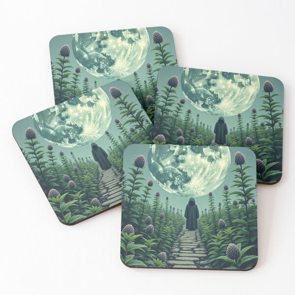Item preview, A lost soul wanders beneath the moonlight. designed and sold by Mianku | Für das Leben.
