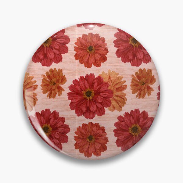 Item preview, Wild Zinnia Flower  - Botanical Garden Pattern - Gifts For Mom designed and sold by RoyalStarsPatts.