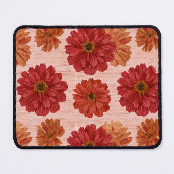 Item preview, Wild Zinnia Flower - Botanical Garden Pattern - Gifts For Mom designed and sold by RoyalStarsPatts.