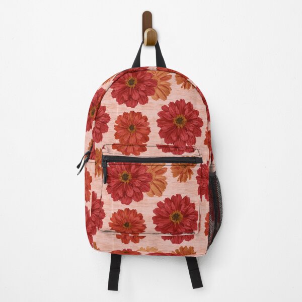Item preview, Wild Zinnia Flower - Botanical Garden Pattern - Gifts For Mom designed and sold by RoyalStarsPatts.