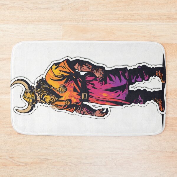 Item preview, Warriors with horned helmets and colorful robes designed and sold by Mianku | Für das Leben.