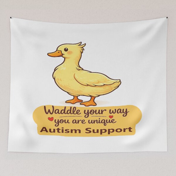 Item preview, Duck designed and sold by Mother Daughter Drawings .