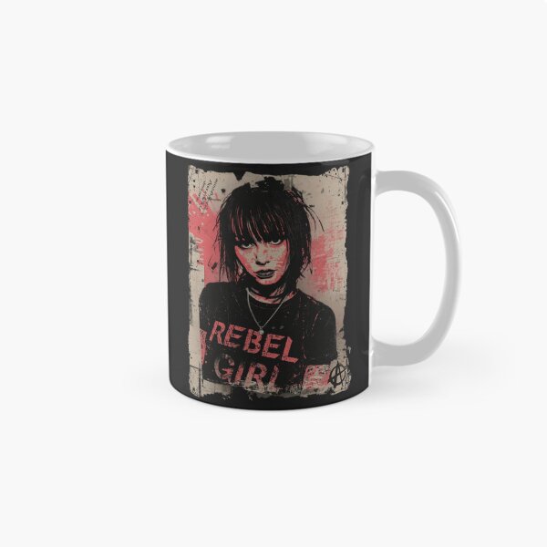Item preview, Rebel Girl Punk Rock Grunge Zine Art designed and sold by ERODED SELF.