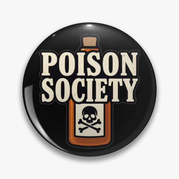 Aperçu de l'œuvre Poison d'Halloween – Société des poisons créée et vendue par No Excuses Supply.