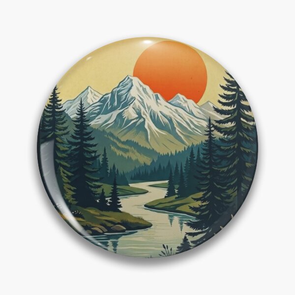 Item preview, Retro Film Strip Mountain Landscape designed and sold by GabeMountainArt.