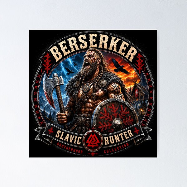Item preview, Berserker – Slavic Hunter Brotherhood designed and sold by Bizon2910.