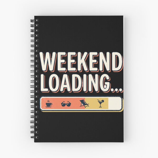 Item preview, Weekend Loading Funny Weekend Design designed and sold by Origamoart.