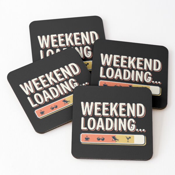 Item preview, Weekend Loading Funny Weekend Design designed and sold by Origamoart.
