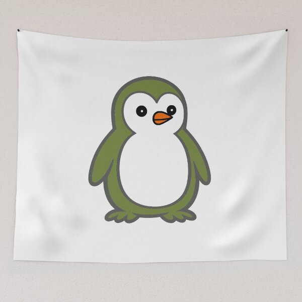 Item preview, Cute Minimalist Penguin | Clean Vector Mascot Design designed and sold by Pippo-Penguin.