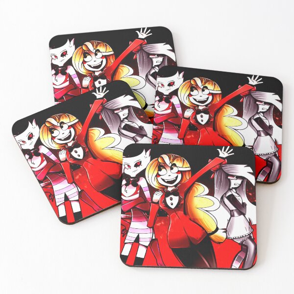 Item preview, Gothic Red Demon Girl Trio designed and sold by MagnusDorsey.
