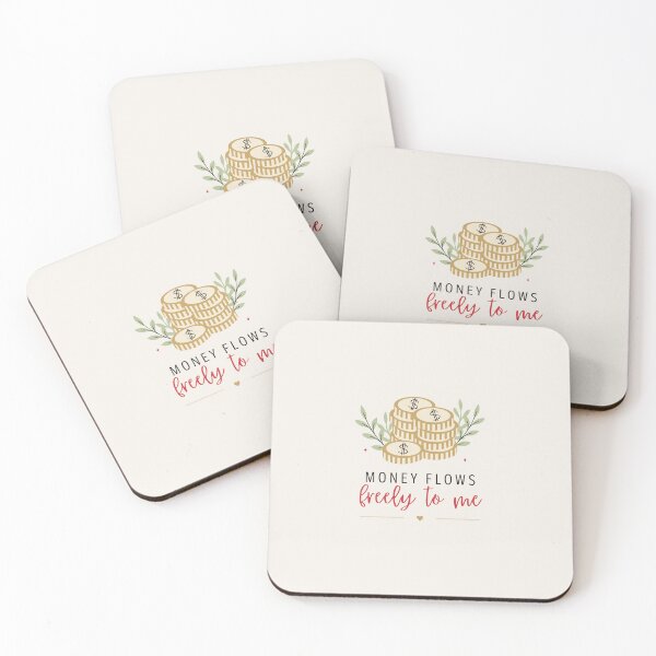 Item preview, Money Flows Freely to Me Abundance Affirmation designed and sold by GemsAnatomy.