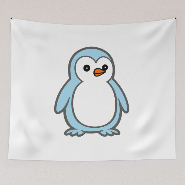 Item preview, Cute Minimalist Penguin | Clean Vector Mascot Design designed and sold by Pippo-Penguin.