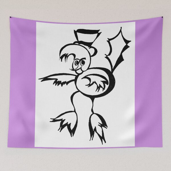 Item preview, 8153-2 "A Bird Sitting On A Tree Is Never Afraid Of The Branch Breaking, Because Her Trust Is Not In The Branch But In her Wings" Charlie Wardle (1939-  ): Bird Collection designed and sold by ItzaCooper.