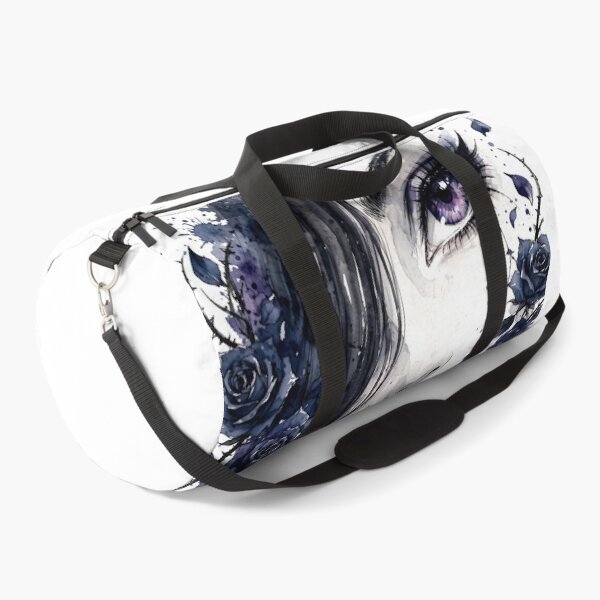 Item preview, Violet Eye - Dark Blue Rose Gothic Portrait designed and sold by MAISON SYLVIE.
