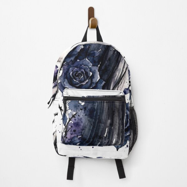 Item preview, Violet Eye - Dark Blue Rose Gothic Portrait designed and sold by MAISON SYLVIE.