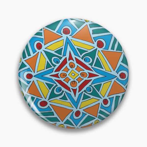 Item preview, Stainglass Joy  designed and sold by Fascinated By Pattern Virginia Everett.