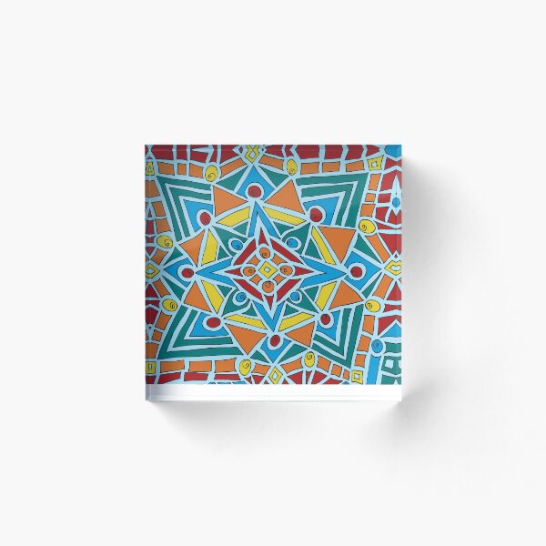Artikelvorschau, Buntglasfreude entworfen und verkauft von Fascinated By Pattern Virginia Everett.