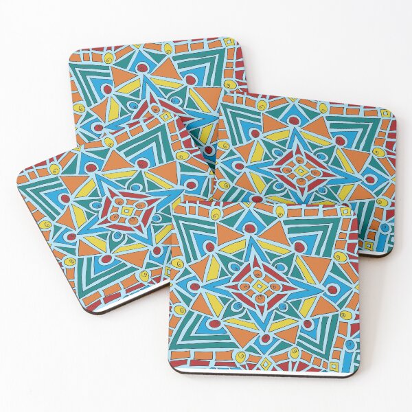 Item preview, Stainglass Joy  designed and sold by Fascinated By Pattern Virginia Everett.